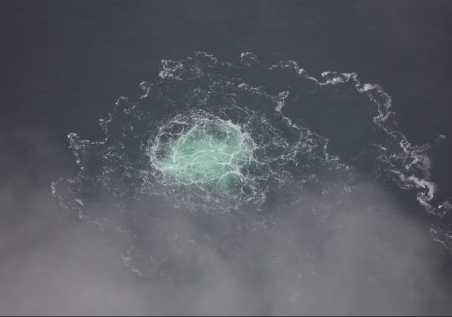 Explosion Over Baltic Sea During Nord Stream Pipeline Attack (2022)